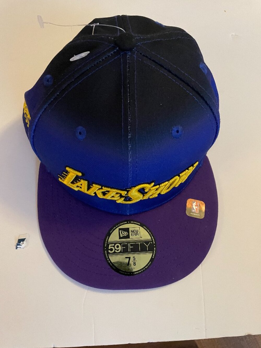 Los Angeles Lakers New Era 59FIFTY Fitted Hat 7 5/8 Cap Lake Show New